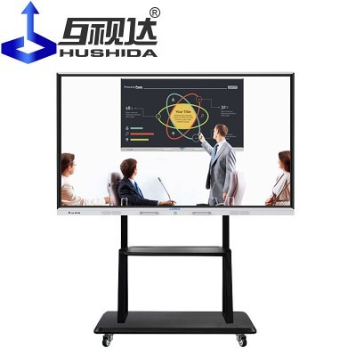 互視達(dá)(HUSHIDA)會(huì)議平板教學(xué)一體機(jī)觸摸電子白板多媒體超高清4K顯示器98英寸雙系統(tǒng)安卓/i5(無(wú)支架)