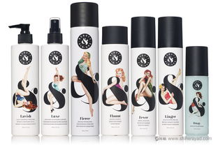 復古女郎 美發(fā)及化妝品品牌包裝設(shè)計與魅力綻放